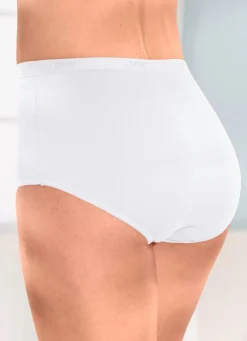 brio lingerie Fünferpack Slips mit elastischen Abschlüssen