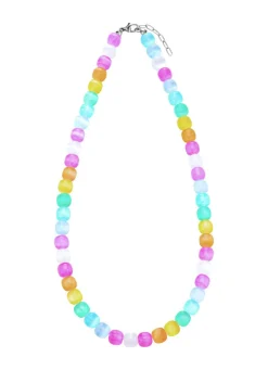 Bunt leuchtende Halskette