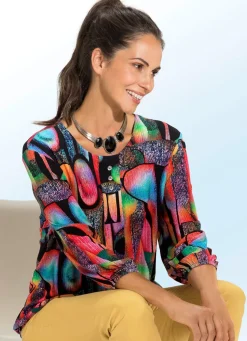 Bunte Shirt-Tunika