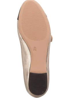 Caprice, schicke Damen-Ballerinas, Weite G, mit herausnehmbarem Fußbett