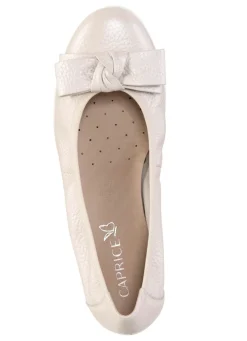 Caprice, schicke Damen-Ballerinas, Weite G, mit Gummizug