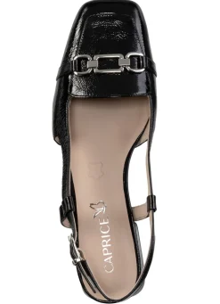 Caprice Sling-Pumps mit Metallschmuck