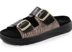 Caprice, trendige Damen-Pantoletten, Weite G, mit herausnehmbarem Fußbett