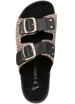 Caprice, trendige Damen-Pantoletten, Weite G, mit herausnehmbarem Fußbett