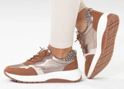 Caprice, trendige Damen-Sneaker, Weite G, mit herausnehmbarem Fußbett