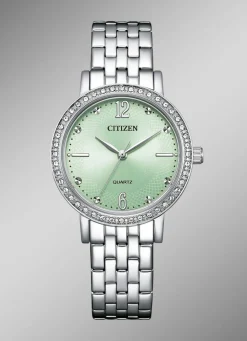 Citizen Quartz-Damenuhr mit Edelstahlbandgehäuse