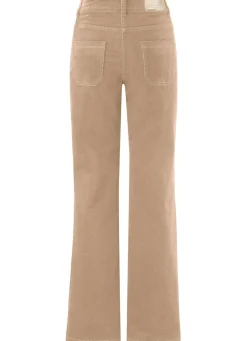 Cordhose mit weitem Beinverlauf