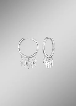 Creolen mit 5 Flügelchen