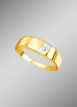 Damenring mit Diamant