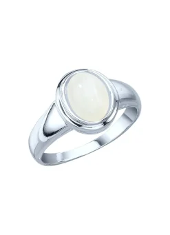 Damenring mit echtem Mondstein