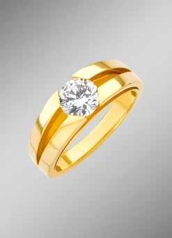 Damenring mit lupenreinem Brillant