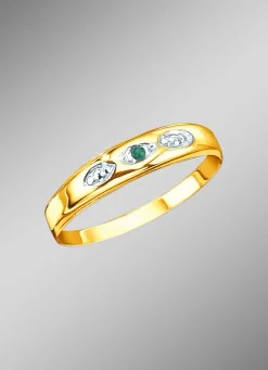 Damenring mit Smaragd