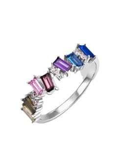 Damenring mit synth. Zirkonia