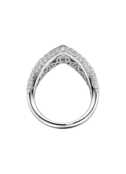 Damenring mit Zirkonia