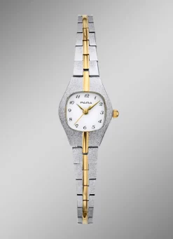 Damenuhr von Para mit bicolorfarbenem Schmuckbandgehäuse