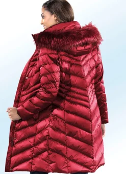 Daunenmantel mit 2-Wege-Reißverschluss