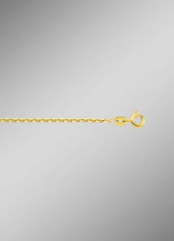 Diamantierte Ankerkette aus Gold