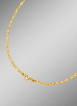 Diamantierte Blättchenkette, verschiedene Ausführungen