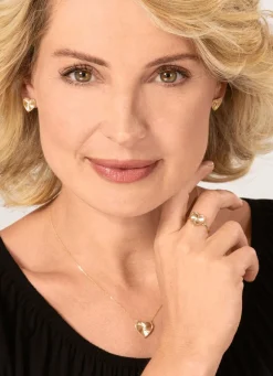 Diamantierte Halskette