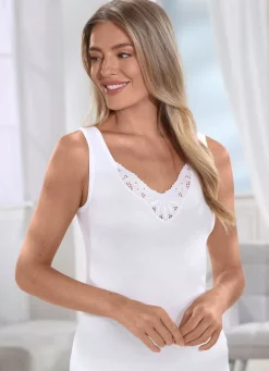 Dreierpack Hemden mit Stickereimotiv