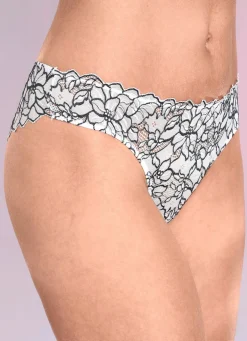 Dreierpack Slips aus Elastikspitze