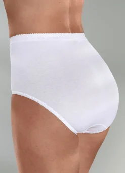 Dreierpack Slips mit elastischen Abschlüssen