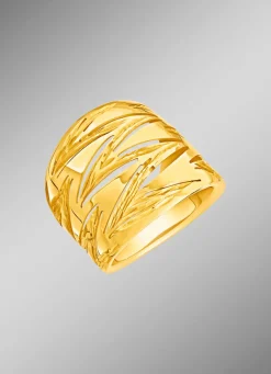 Durchbrochener Damenring im Zick-Zack-Design