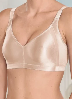Edel glänzender Naturana BH