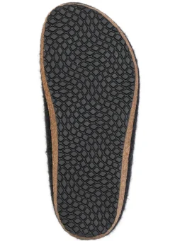 Edle Damen-Hausschuhe, Weite G, aus Schurwolle, nahtlos handgefilzt