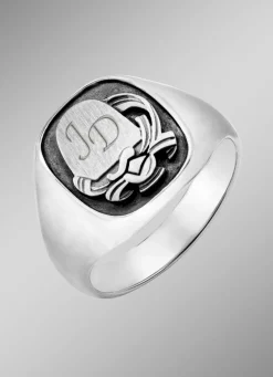 Edler Herrenring aus Silber