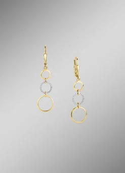 Elegante Kreationen: Ohrringe mit synth. Zirkonia