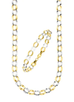 Elegante und hochwertige Garnitur im Bicolor-Design