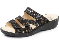 ELENA EDEN, bequeme Damen-Pantoletten, Weite H, mit herausnehmbarem Fußbett