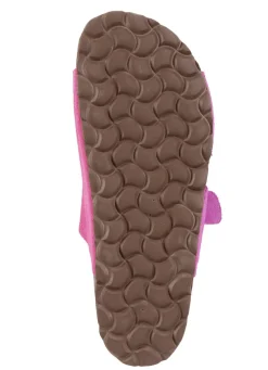 ELENA EDEN, bequeme Damen-Pantoletten, Weite H, aus Leder