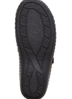 ELENA EDEN, bequeme Damen-Pantoletten, Weite H, mt herausnehmbarem Fußbett