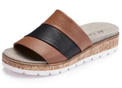 ELENA EDEN, bequeme Damen-Pantoletten, Weite G, mit herausnehmbarem Fußbett