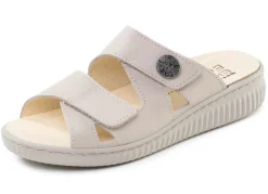 ELENA EDEN, bequeme Damen-Pantoletten, Weite H, mit herausnehmbarem Fußbett