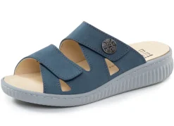ELENA EDEN, bequeme Damen-Pantoletten, Weite H, mit herausnehmbarem Fußbett