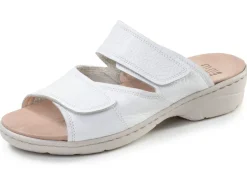 ELENA EDEN, bequeme Damen-Pantoletten, Weite H, mit herausnehmbarem Fußbett