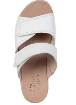 ELENA EDEN, bequeme Damen-Pantoletten, Weite H, mit herausnehmbarem Fußbett