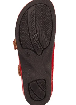 ELENA EDEN, bequeme Damen-Pantoletten, Weite G, mit Klettverschluss