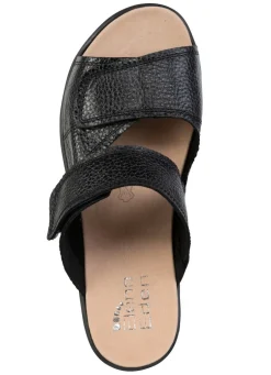 ELENA EDEN, bequeme Damen-Pantoletten, Weite H, mit herausnehmbarem Fußbett