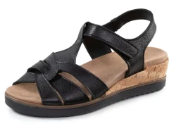 ELENA EDEN, bequeme Damen-Sandalen, Weite H, mit herausnehmbarem Fußbett