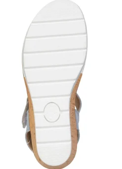 ELENA EDEN, bequeme Damen-Sandaletten, Weite H, mit herausnehmbarem Fußbett