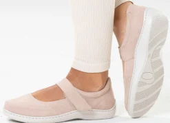 ELENA EDEN, bequeme Damen-Slipper, Weite H, mit herausnehmbarem Fußbett