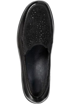 ELENA EDEN, bequeme Damen-Slipper, Weite H, mit herausnehmbarem Fußbett