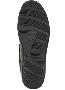 ELENA EDEN, bequeme Damen-Slipper, Weite H, mit herausnehmbarem Fußbett