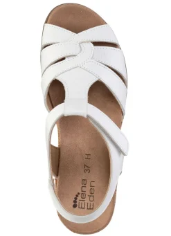 ELENA EDEN, bequeme Damen-Sandalen, Weite H, mit herausnehmbarem Fußbett