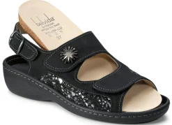 ELENA EDEN, bequeme Damen-Sandalen, Weite H, mit herausnehmbarem Fußbett