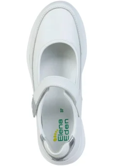 ELENA EDEN, bequeme Damen-Spangenschuhe, Weite H, mit herausnehmbarem Fußbett